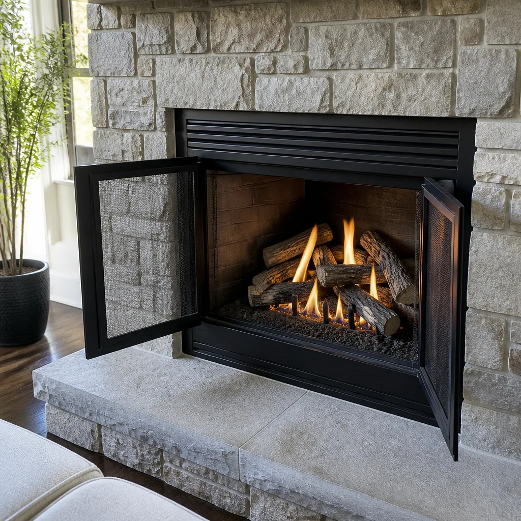 Gas fireplace service
